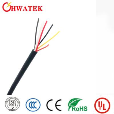 China Cable flexible eléctrico de UL2464 6C×20AWG+ADB con el alambre 2 - escudo de Condtc W/FOIL en venta
