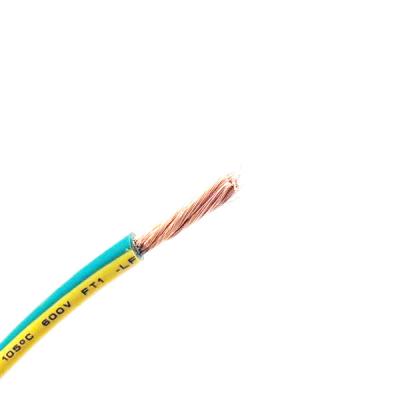 China 6AWG UL10455 Conductor Bare Stranded Copper Copper Green Yellow en venta
