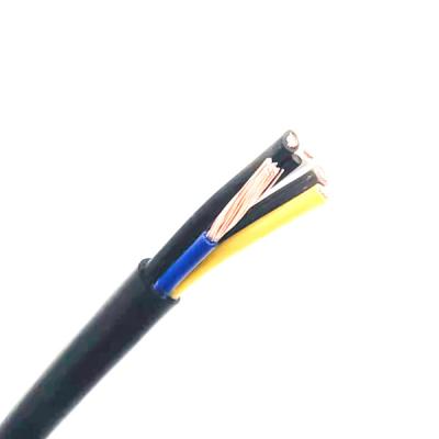 China TPE Jacket EV Charging Cable 5C X 6mm2 + 2C X 0.5mm2 + W for sale