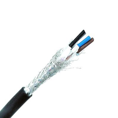 China Tinned Copper Stranded Shield AEB Cable UL2919 1P × 24AWG ( 7 / 0.20 T ) 30V PVC Jacket Insulation for sale