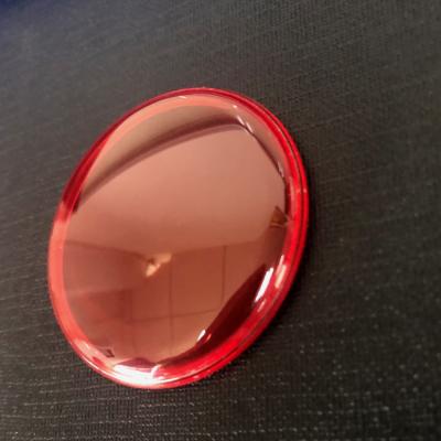China Synthetic Sapphire Box Crystal , 0.1-0.5mm Red AR Sapphire Crystal for sale
