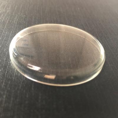 China Round Scratch Resistant Glass Cover Box Sapphire Crystal for sale