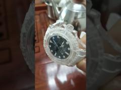 Customized Complete Nanosital Sapphire Watch Case For Luxury Brand