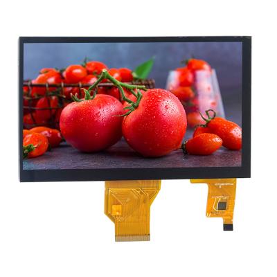 China 800x480 Parallel LCD Display 50PIN RGB 7 Inch Capacitive Touch Screen Display for sale
