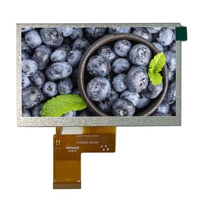 China RGB IPS 5 Inch Tft Lcd Display 350 Bright 5 Inch Tft Lcd Module 40PIN for sale