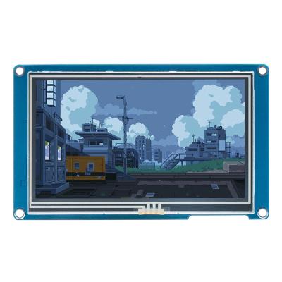 China Resistive Touch HMI Display Module 480x270 4.3 Inch Tft Display Support Video Playback for sale