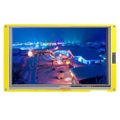 China ESP32 exhibición del LCD del tft del color de 5,0 pulgadas con una resolución de la ayuda resistente del tacto 800 * 480 para Bluetooth y WiFi en venta