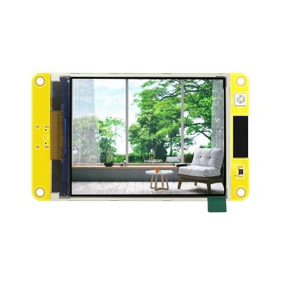 Cina Progettazione aperta LCD del tft ESP32 dell'esposizione di potere basso del bordo giallo touchless LCD a 3,2 pollici di sviluppo in vendita