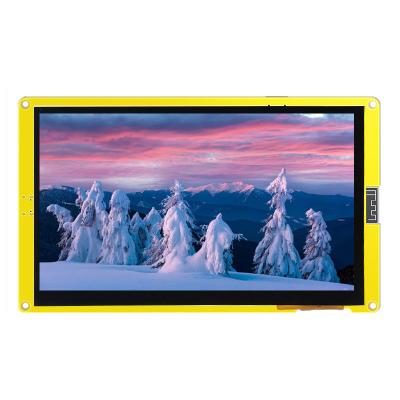 China Capacitive 7.0 inch display color RGB 65K, with -20℃~70℃ temperature display module for sale