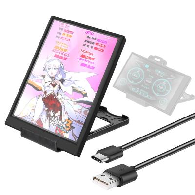 China 3.5 Inch IPS Type-C Secondary Screen Computer CPU GPU RAM HDD Monitor USB Display For Freely AIDA64 mini monitor for sale