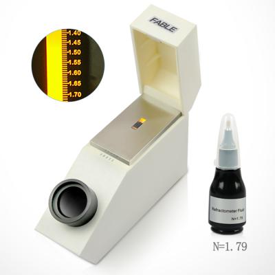 Chine Table optique d'acier inoxydable de Gem Refractometer With Polarizing Lens de bijoux à vendre