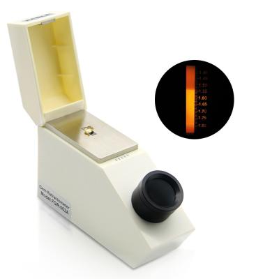 Chine Équipement de polarisation de Gemology de lentille 0,002 réfractomètres à main d'exactitude à vendre
