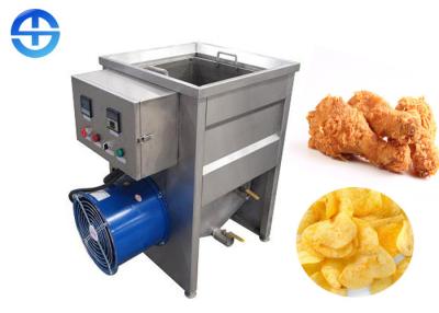 China Small Electricity Heating Food Frying Machine For Fish Frying 880*620*930mm for sale