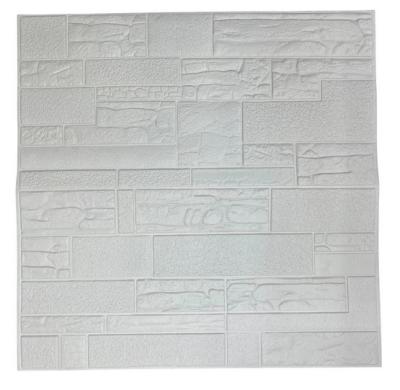 China Modern 3D slef adhensive foam wallpaper for sale