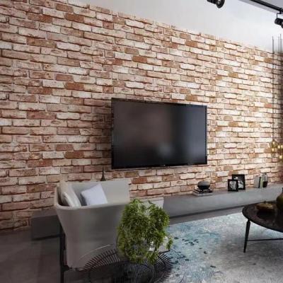 Chine Modern Wallpapers Foam Brick Wall Sticker Good Price à vendre