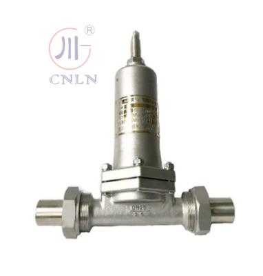 China Válvula de reducción de presión criogénica de acero inoxidable CDY22F para GNL/LOX/LN2/LAR en venta
