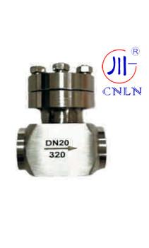 China DN10-50 Mm High Pressure Cryogenic Check Valve With SW End Connection for sale