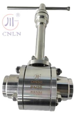 China DN50 PN40 SS Cryogenic Ball Valve For LNG/LOX/LN2/LAR/LCO2 Liquid Gas/Skid/Container for sale