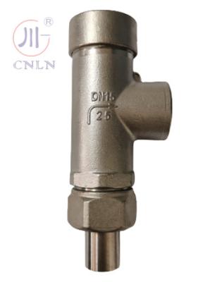 China SS304/316 DN15 PN40 Cryogenic Low Lift Safety Valve For Tank / Skid / Container / Trailer for sale