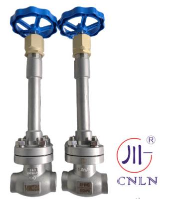 China DN25 válvula de desligamento de baixa temperatura LNG,LAR,LOX,LIN válvula PTFE CF8 CF3 para tanque criogénico à venda