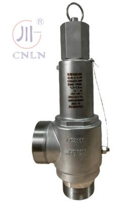 China Manual Cryogenic Full Lift Safety Valve DN50 PN40 For Cryogenic Tank / Skid / Pump for sale