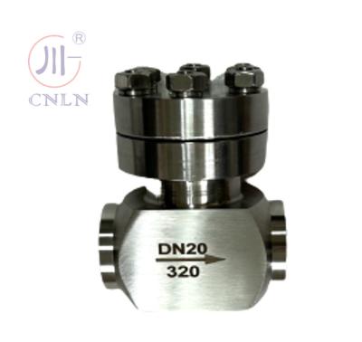 China High Pressure Cryogenic Check Valve DN20 PN320 SS304/SS316 For Cryogenic Tank for sale