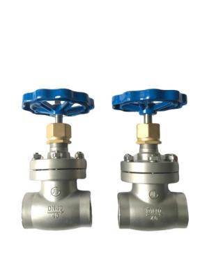 China High Reliable Cryogenic Globe Gate Valve Short Stem SS304 SS316 Rustproof for sale