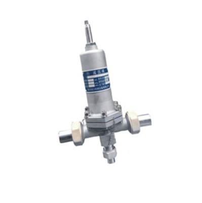 China Adjustable Pressure Reducing Valve Cryogenic Control Valve ISO9001 Approval for sale