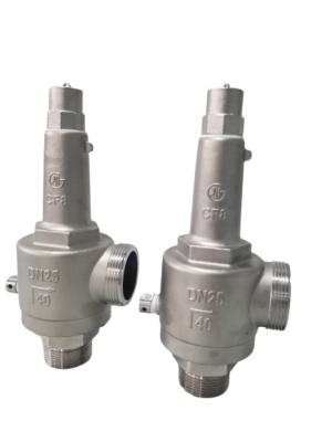 China DN25 Cryogenic Full Open Safety Valve For LNG Tank for sale