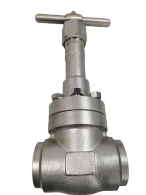 China SS304 / 316 SW BW Connection Cryogenic Globe Valve PN320 for sale