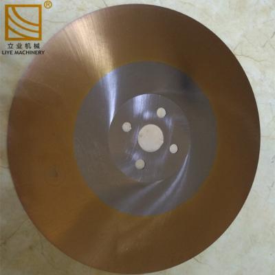 China Ti-Coated Wear Resistance Disc Steel 1-4mm HSS Saw Blade for sale