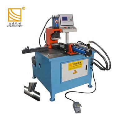 China CH60 Steel Pipe Notching Machine Tube End Arc Punching Machine for sale