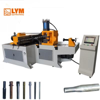 China Multi-Station Boiler Tube Slope Reducing Machine Steel Square Spiral Tube Forming Machine for sale