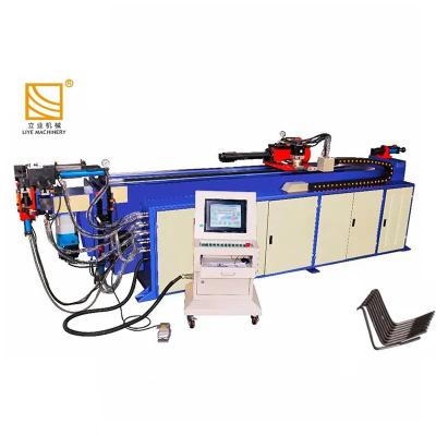 China 2 Axis CNC Square Tube Bending Machine , 16 - 76mm Automotive Pipe Bender for sale
