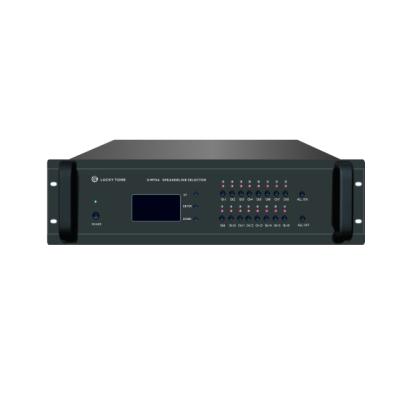 China Lucky Tone Digital PA Controls Audio 4x4 Matrix with 16 Speaker Outputs for D-MTX4 Public Address System for sale