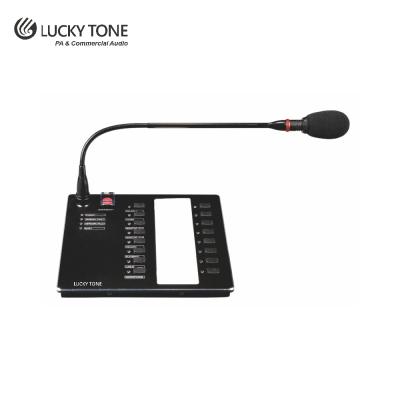 China PA-MIC PA System Voice Alarm Call Station Remote Desktop Conference Table Paging Microphone PA-MIC en venta