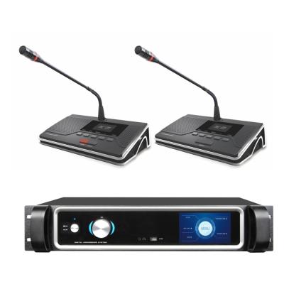 China DC-900 Digital Conference System full function version with automatic discussion, voting and camera tracking; Cat 5/6 cable connect DC-900 à venda