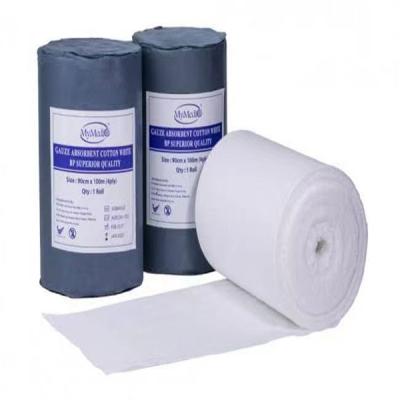 China Eco Customerization Wound Dressing Roll Pure Cotton Medical Gauze for sale