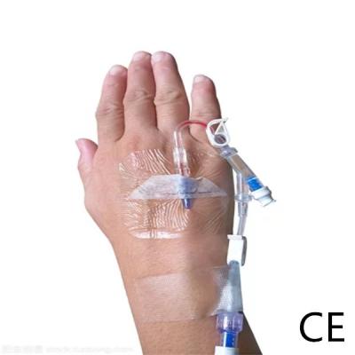 China Hospital Disposable Transparent Adhesive Film Dressing Transfusion Needle for sale
