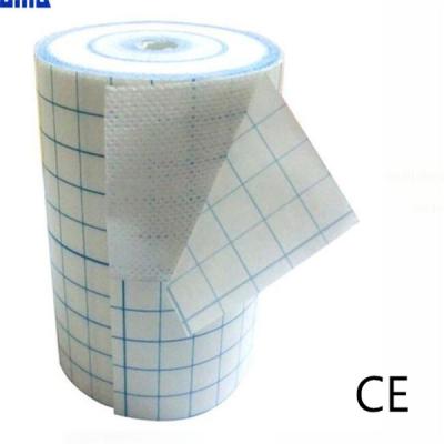 China 1000g/M Wound Dressing Roll Adhesive Transparent Waterproof for sale