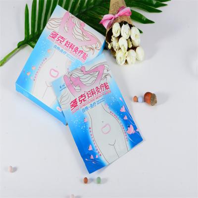 China De vrouwen geven 7*9cm Menstruele van de de Periodepijn van Pijnflarden de Stootkussens 48C het Zelf Verwarmen Te koop