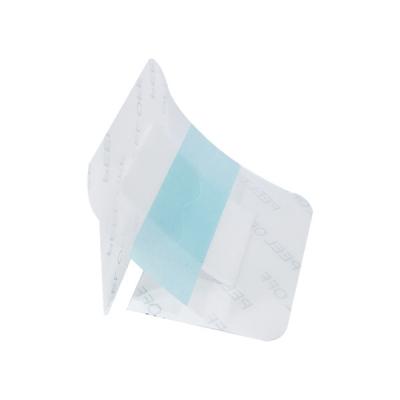 China ISO13485 Disposable Sterile Transparent Adhesive Film Dressing For Pressure Ulcers for sale