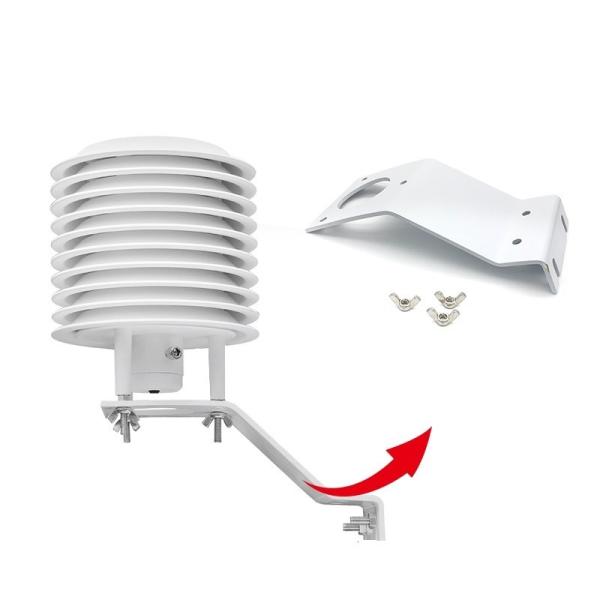 Quality Outdoor 10 Plates Radiation Shield Air Temperature Humidity Sensor with RS485 for sale