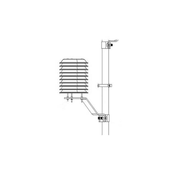 Quality Outdoor 10 Plates Radiation Shield Air Temperature Humidity Sensor with RS485 for sale