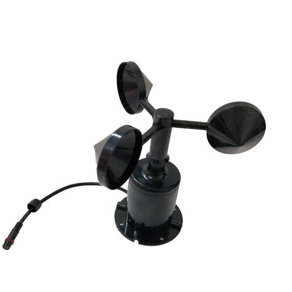 Quality Mini Anemometer 3 Cup Wind Speed Measuring Device with -20C-60C Temperature Range for sale