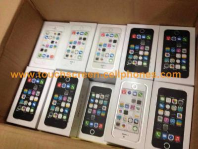 China Multi Language  4 Inch Mobile Phone 2G Apple Iphone 5s , Talking Time 4 Hours for sale