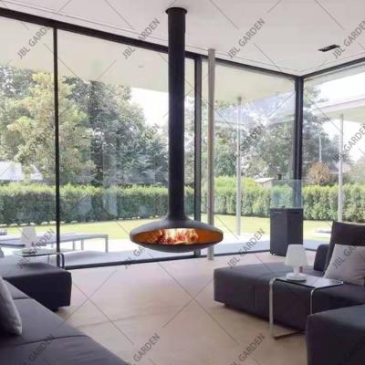 China Carbon Steel Wood Burning Fire Pits Hanging Suspended Ceiling for sale