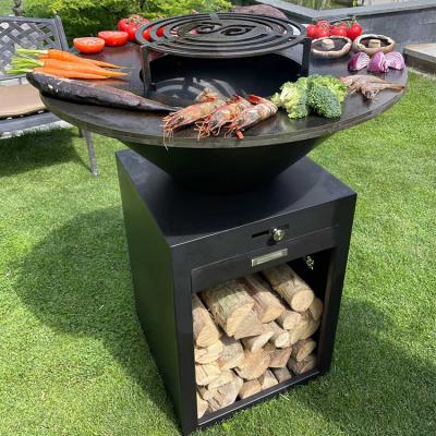 China Cooking Barbecue Bbq Grill Corrosion Resistant Diameter 1000mm for sale