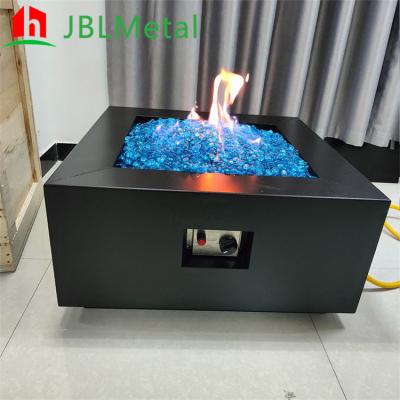 China Outdoor Stainless Steel Natural Gas Fire Pit Bending Te koop