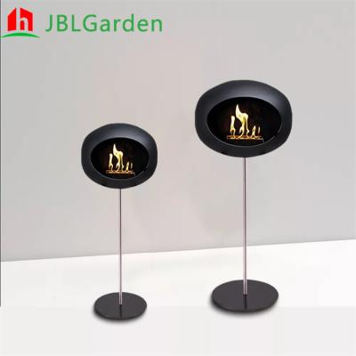 China Ethanol Firechimney Bioethanol Hanging Fireplace Indoor Round Standing for sale